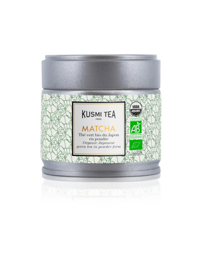 Thés Natures Verts Matcha Bio - Boîte métal 30gr