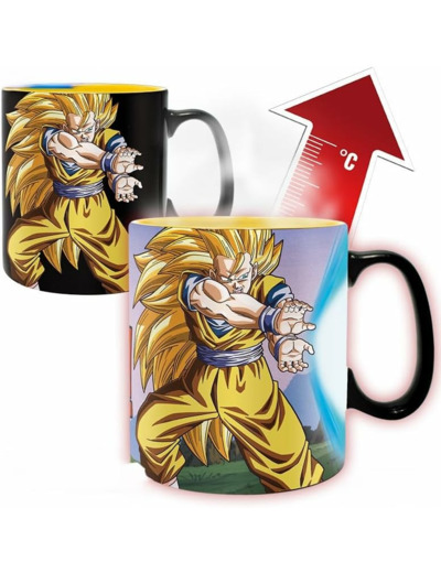 DRAGON BALL Mug Heat Change 460 ml DBZ/Kamehameha