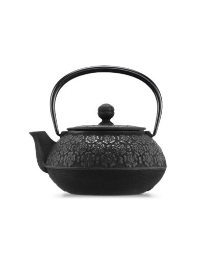 IWACHU Théière fonte 0,55L Sakura noire
