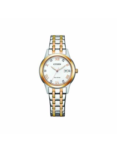 Montre Citizen Eco-Drive Elegant Crystal Day and Date FE1246-85A