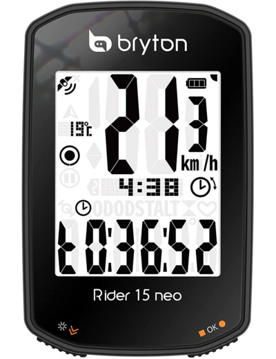 BRYTON COMPTEUR GPS Rider 15 Neo E