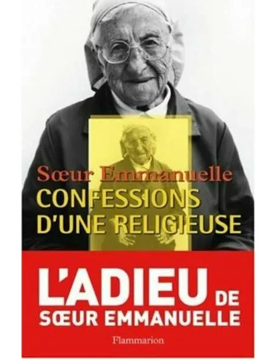 Livre Soeur Emmanuelle Confessions D'une Religieuse