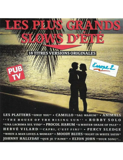 Cd Les Plus Grands Slows D'Eté (1989)