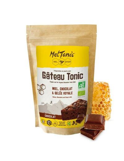 Meltonic Gâteau énergétique bio - Chocolat, miel et gelée royale