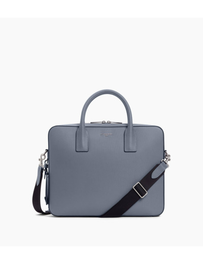 Porte document slim 14" Emile en cuir signature T