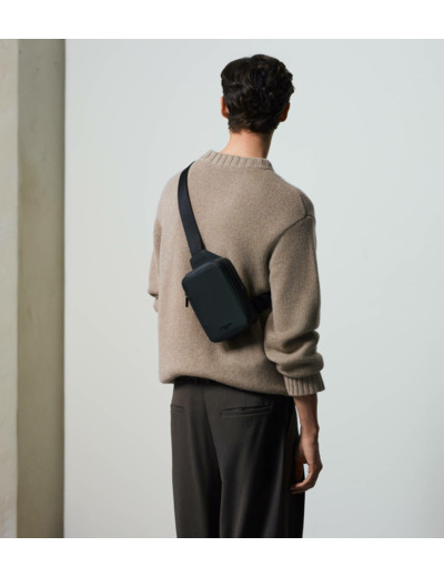 Sacoche sling Emile en cuir signature T