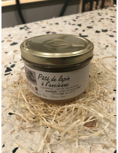 Pâté de lapin à l'ancienne 180 g