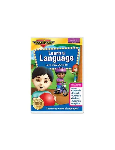 Dvd Learn A Language: Let's Play Outside
