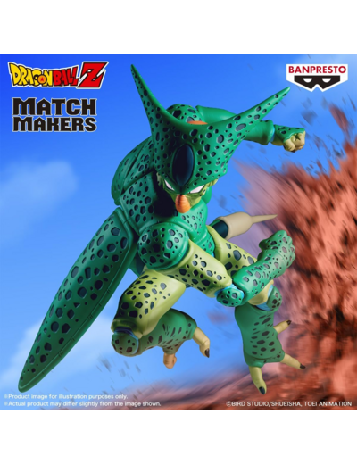 [FIGURINE] DRAGON BALL Z - MATCH MAKERS - CELL (VS ANDROID 16)