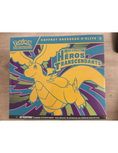 ETB Pokémon Coffret dresseur d'élite Méga-Évolution – Héros Transcendants ME2.5