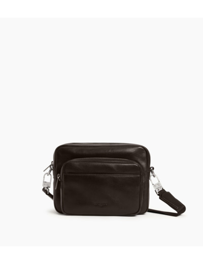 Petit sac bandoulière Marceau en cuir huilé