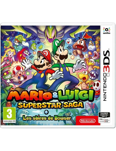 Jeu 3ds Mario Luigi Superstar Saga les Sbires de Bowser