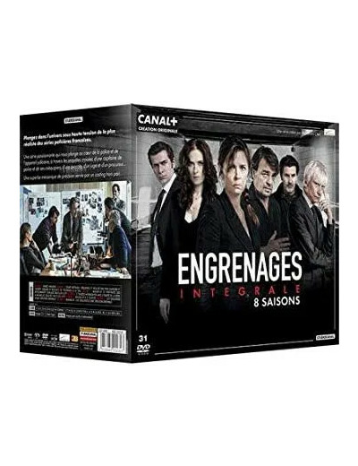 Dvd Engrenages - Intégrale 8 saisons