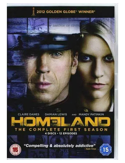Dvd Homeland The Complete First Season
