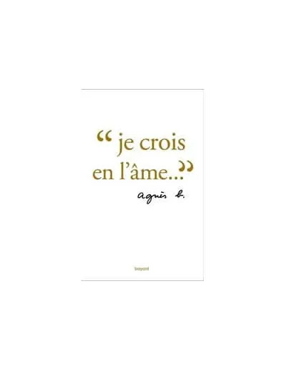 Livre Je crois en l'âme