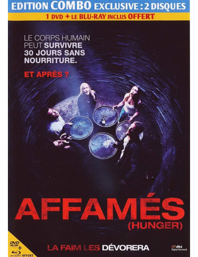 Blu-Ray Affamés (Hunger) - Combo Blu - ray + DVD