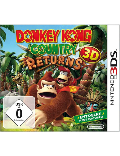 Jeu 3DS Donkey Kong Country Returns 3D