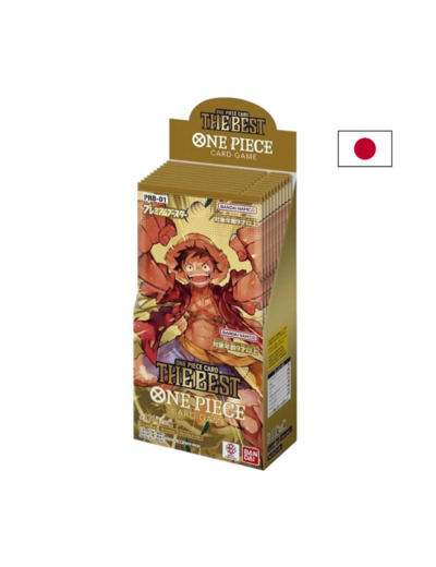 Display One Piece Card Game PRB-01 The Best Japonais