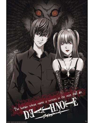 DEATH NOTE Poster Couple modèle (91,5 x 61 cm)