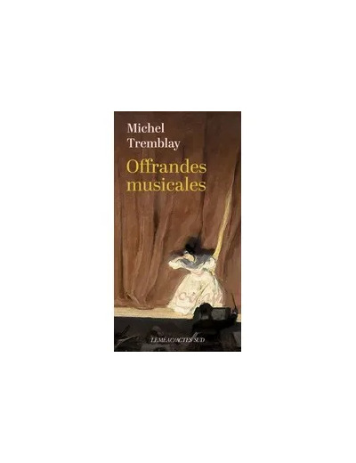 Livre Offrandes musicales - Récit - Grand Format