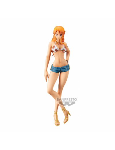 One Piece - Figurine Nami Grandista Nero