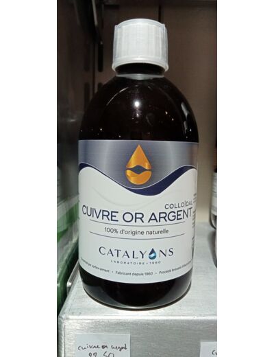 Colloidal - cuivre or argent -