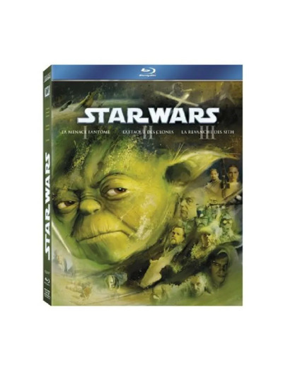 Coffret Blu-ray Star Wars -  La Trilogie Episodes  I, II, III