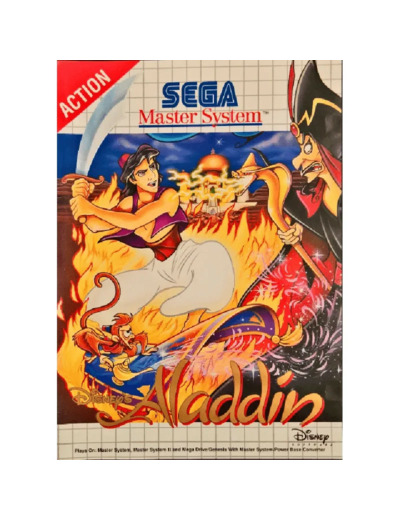 Jeu Sega Master System Aladdin