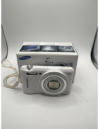 Appareil photo Compact Samsung SMART Camera WB35F Blanc compact - 16.2 MP - 720 p - 12x zoom optique - Wi - Fi, NFC - blanc