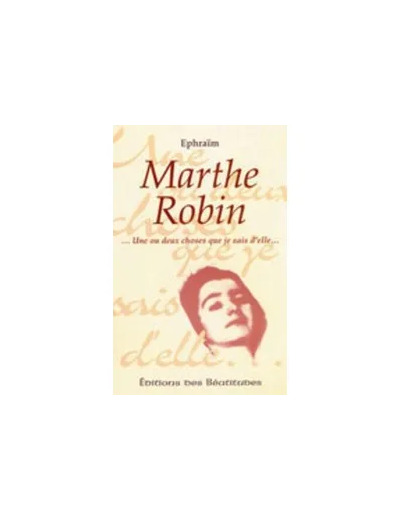 Livre Marthe