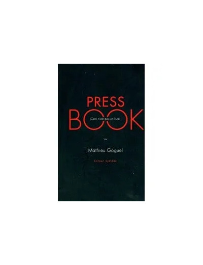 Livre Press book Ceci n'est pas un livre