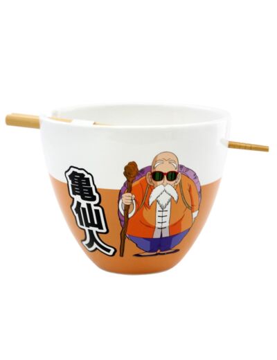 Dragon Ball Z - Bol à Ramen avec Baguette 470ml - Roshi