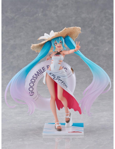[EXCLU WEB] Hatsune Miku - GT Project FURYU - Miku 2024 Tropical Racing  Ver. Hauteur totale 21 cm