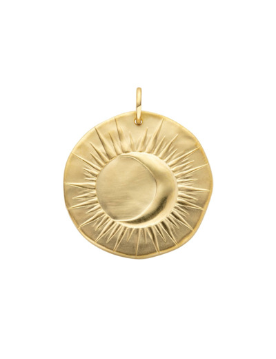 Médaille Arthus Bertrand Eclipse 25mm vermeil