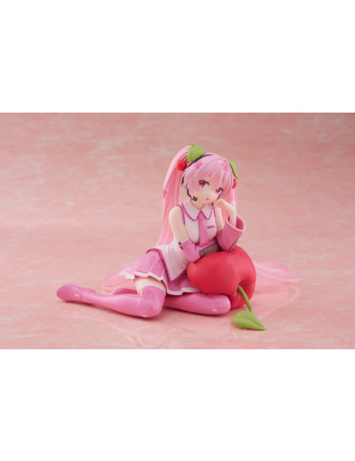 [figurine] Sakura Miku Desktop Cute Figure (Cherry Cushion Ver.)