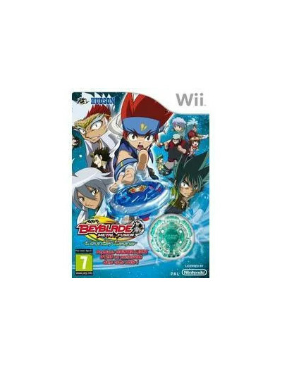 Jeu Wii Beyblade Metal Fusion + Toupie Wii