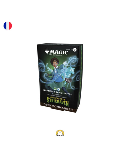 Précommande - Deck Commander : Quandrix Sans Limites - Les Secrets de Strixhaven (FR)