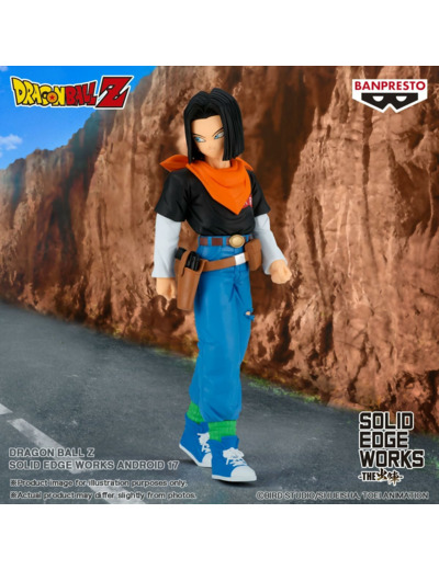 Dragon Ball Z - Figurine Android 17 Solid Edge Works