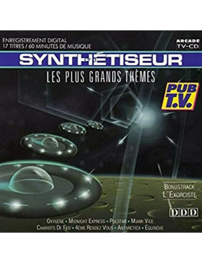 Cd Ed Starink - Synthétiseur - Les Plus Grands Thèmes (1989)