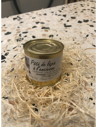 Pâté de lapin à l'ancienne 90 g