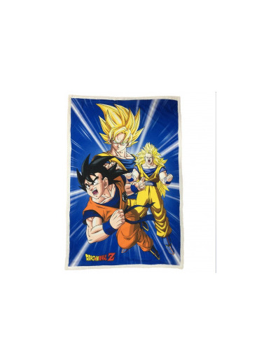 Plaid Sherpa Dragonball Z Goku