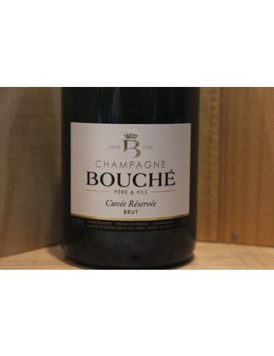 Bouché Cuvée Réservée - Champagne - Bouché Père & Fils