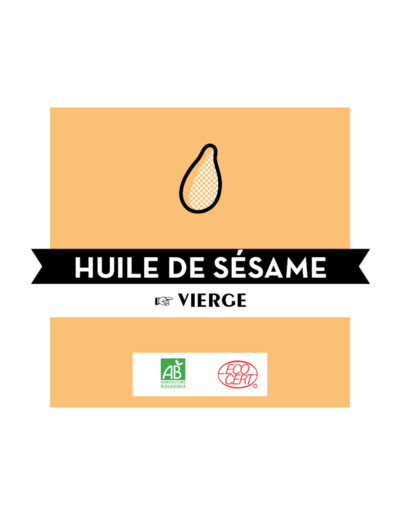 Huile de sésame vierge - 100g