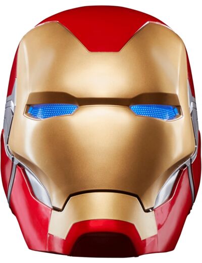 Avengers Marvel Legends Series, Casque électronique Premium Iron Man avec Effets Lumineux, Endgame