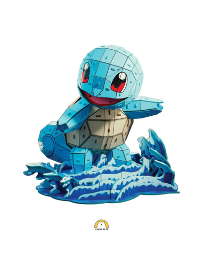 4D Build Pokémon - Carapuce