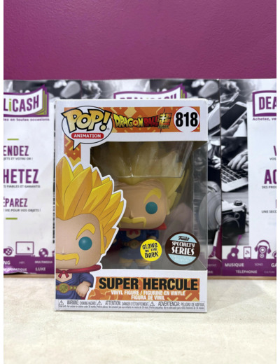 Figurine Funko! Pop - Dragon Ball Super n°818 - Super Hercule (Glows in the dark) -  FU48280