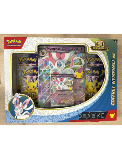 Coffret Pokémon Nymphali ex 30eme anniversaire - FR