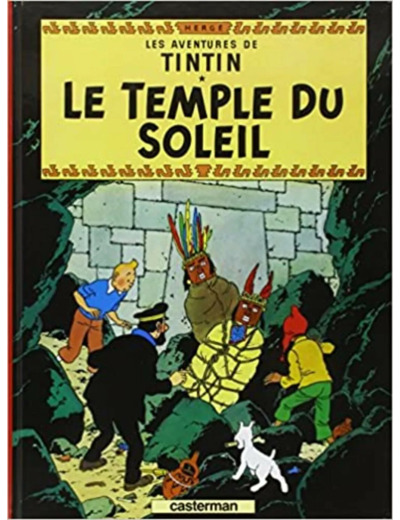 Livre Les Aventures de Tintin 14: Le temple du soleil