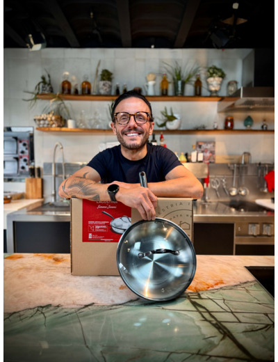 PRÉCOMMANDE - Saltapasta en édition limitée, Lagostina x Simone Zanoni