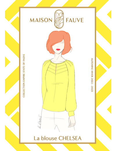 Maison Fauve - Patron Couture Blouse "Chelsea" du 34 au 52